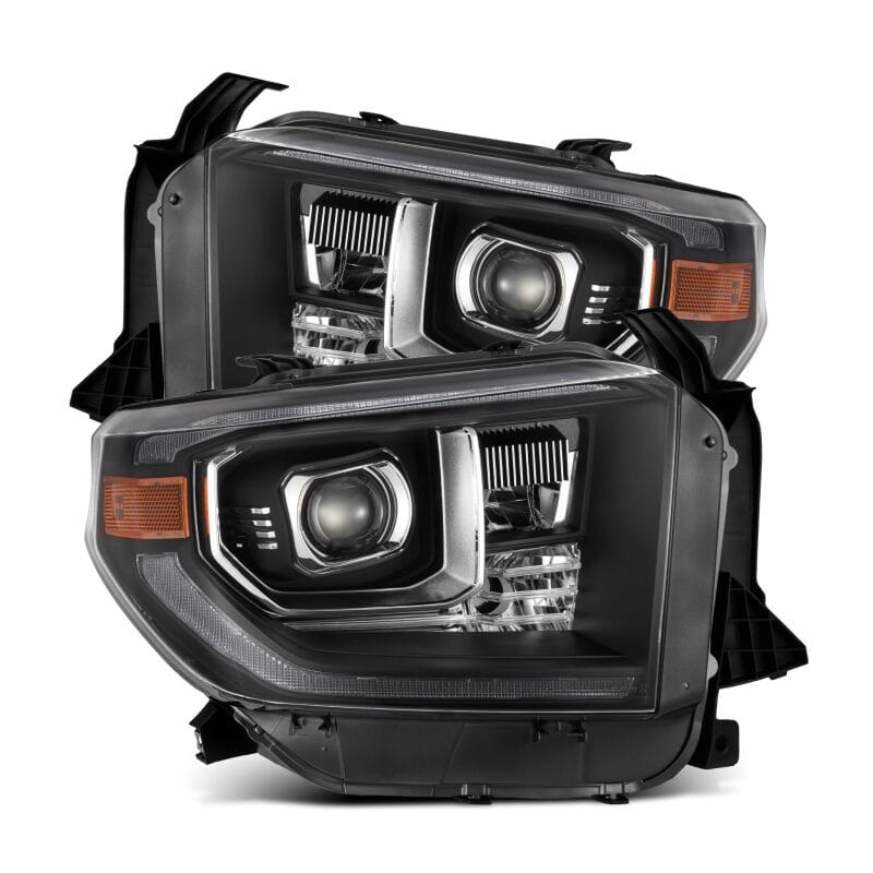 AlphaRex — AlphaRex 14-21 Toyota Tundra PRO-Series Projector Headlights Black w/Seq. Sig. + DRL
Projector Headlights