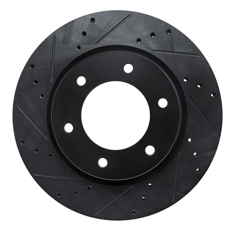 R1 Concepts — R1 19-25 Ford BRONCO Front Left Drilled & Slotted Black Brake Rotor
R1 Brake Rotor Drill
