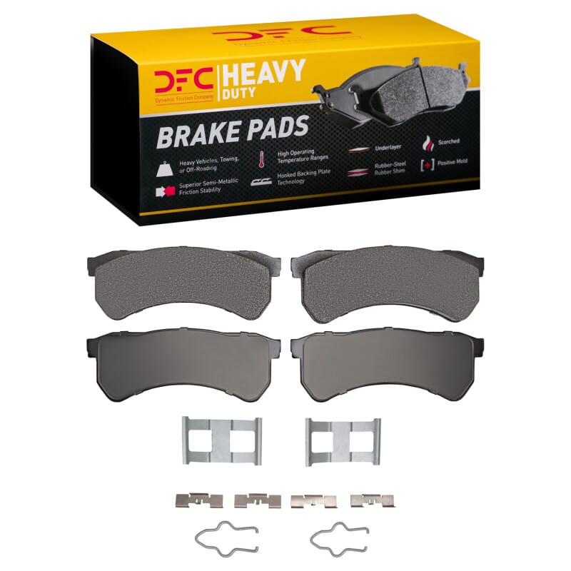DFC — DFC 16-24 Freightliner MT35 Rear/Front Heavy Duty Pads and Hardware Kit
