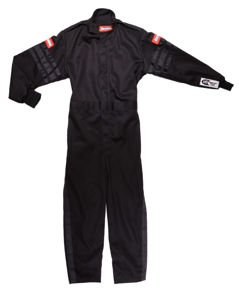 Racequip — RaceQuip Black Trim SFI-1 JR. Suit - KXXS