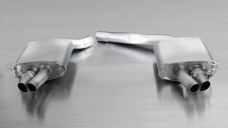 Remus — Remus 2012 Audi RS4 Avant Quattro (B8) 4.2L (Cfs) Race Axle Back Exhaust