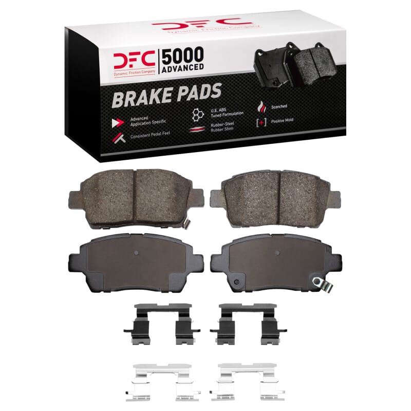 DFC — DFC 04-09 Scion XA Front 5000 Advanced Ceramic Brake Pads and Hardware Kit
DFC Brake Pad Set