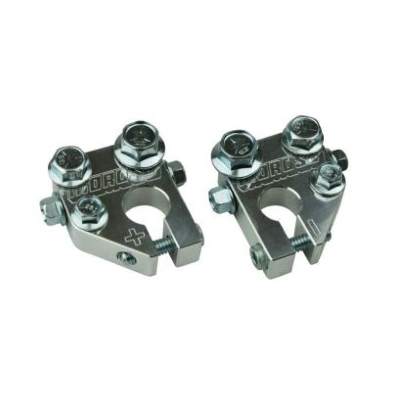 Moroso — Moroso 1GA Wire 3/8in Dia Stud Crimp/Solder Battery Cable Terminal Kit (2 Pack)
