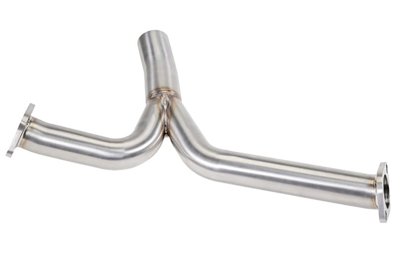 Perrin Performance — PERRIN 22-25 Subaru WRX Stainless Steel Midpipe w/Resonator 3in. (Fits OEM/Aftermarket Mufflers)