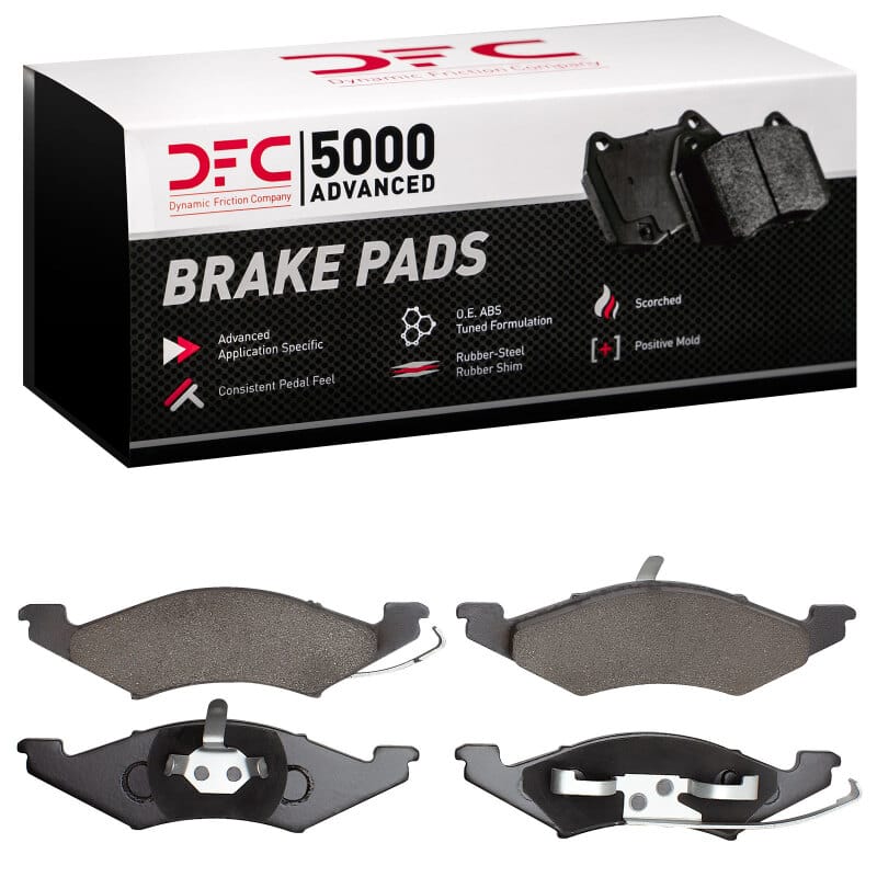 DFC — DFC 83-94 Ford EXP Front 5000 Advanced Semi Metallic Brake Pads
DFC Brake Pad Set
