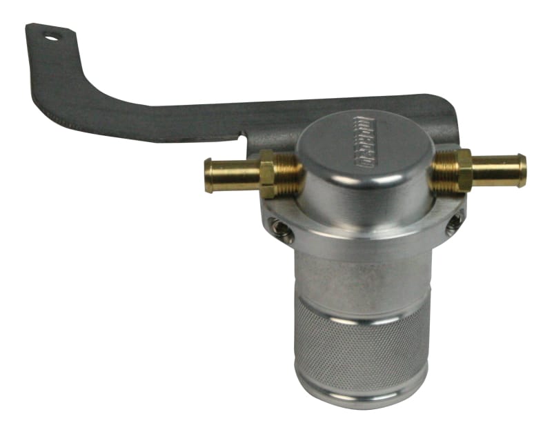 Moroso — Moroso 95-99 BMW M3 Air/Oil Separator Catch Can - Small Body - Billet Aluminum