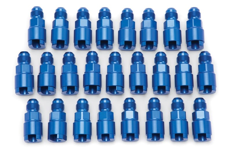 Russell — Russell Performance Adapter -6 AN Male to 5/16in Quick Disconnect Screw - Blue (Bulk Pkg 25)
Adapter Fitting
