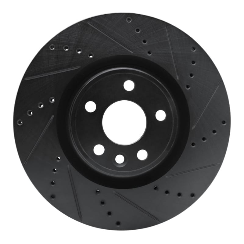 R1 Concepts — R1 20-20 Jaguar F-Pace Front Right Drilled & Slotted Black Brake Rotor
Disc Brake Rotor