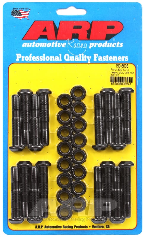 ARP — ARP Small Block Ford 302 Sportman SVO 3/8in Rod Bolt Kit