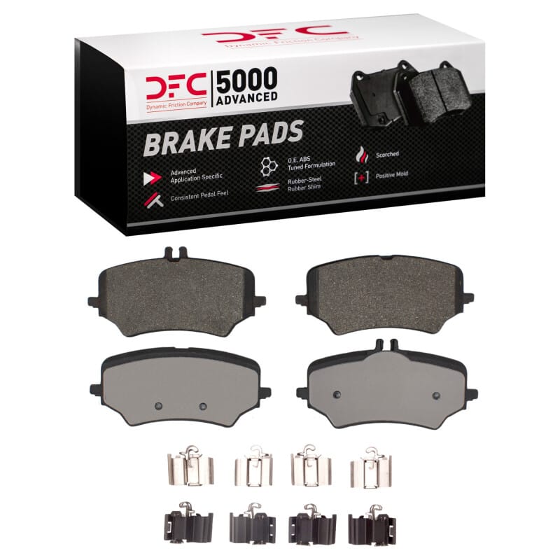DFC — DFC 22-25 Mercedes-Benz AMG EQS Rear 5000 Advanced Low Metallic Brake Pads and Hardware Kit
DFC Brake Pad Set