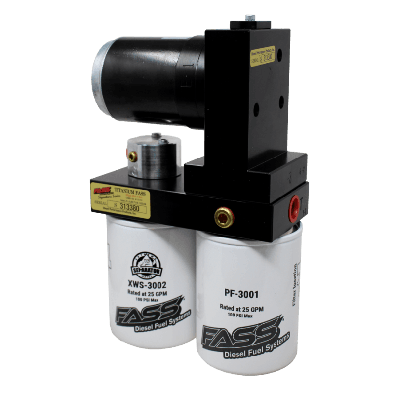 FASS Fuel Systems — FASS Universal 100gph/16-18psi Titanium Signature Series Fuel Air Separation System TS 100G