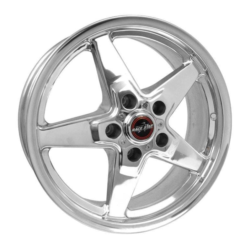 Race Star — Race Star 92 Drag Star 17x7.00 5x4.75bc 4.25bs Direct Drill Polished Wheel