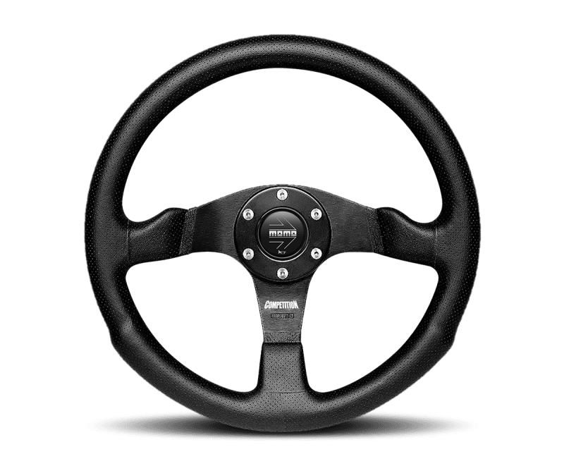 MOMO — Momo Competition Steering Wheel 350 mm - Black AirLeather/Black Spokes
