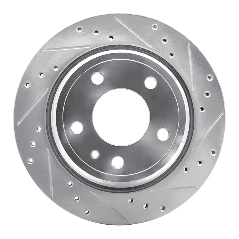 R1 Concepts — R1 88-94 BMW 750IL Rear Right Drilled & Slotted Silver Brake Rotor
R1 Brake Rotor Drill