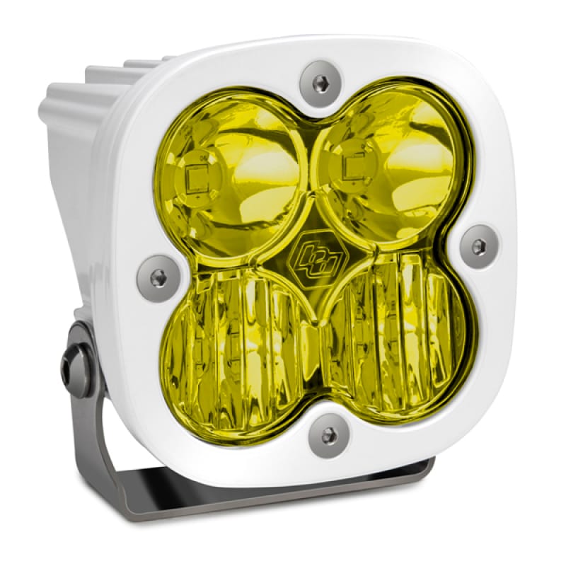 Baja Designs — Baja Designs Squadron Pro Driving/Combo Pattern White LED Light Pod - Amber