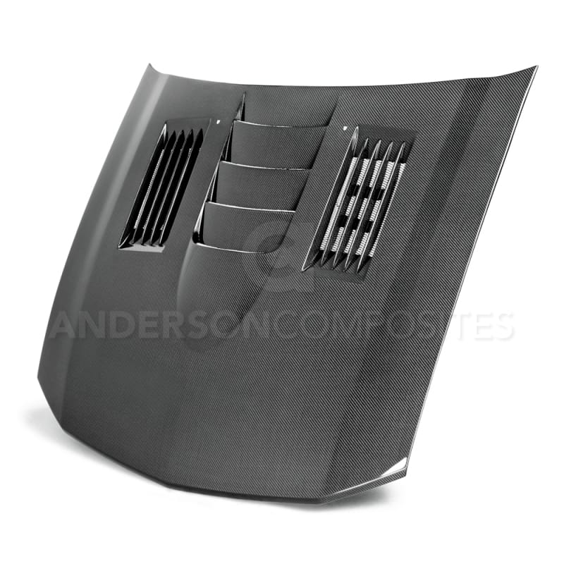 Anderson Composites — Anderson Composites 05-09 Ford Mustang Type-SS Hood