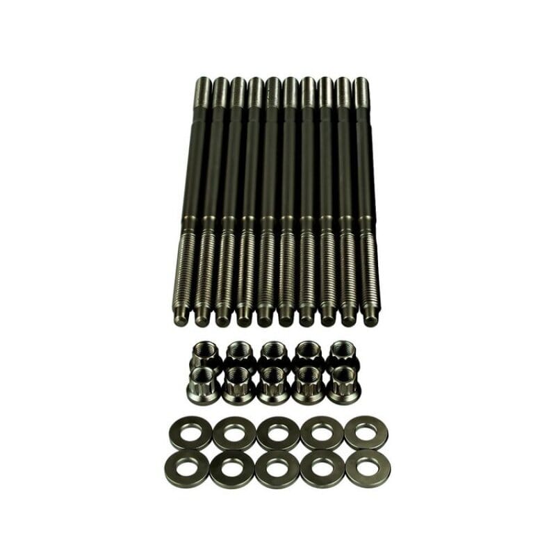 Wagner Tuning — Wagner Tuning Mitsubishi EVO 4G63 OEM Head Stud Set - Burnished