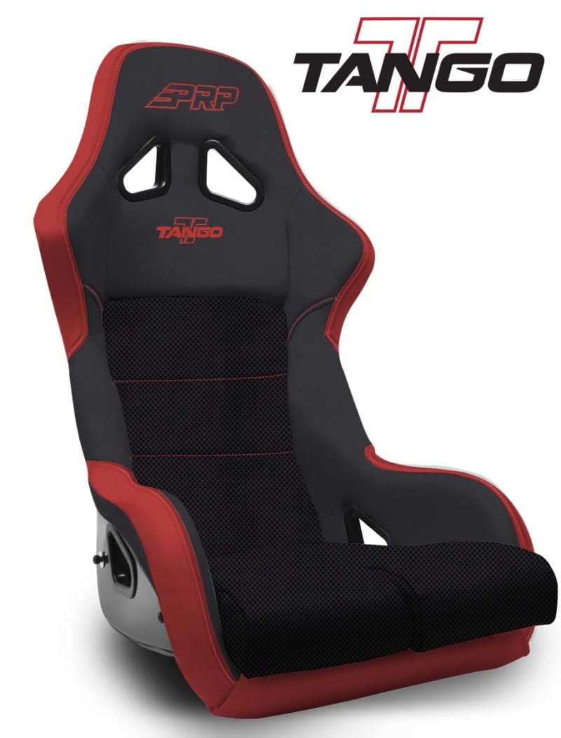 PRP Seats — PRP Tango Composite Seat- Black/Red