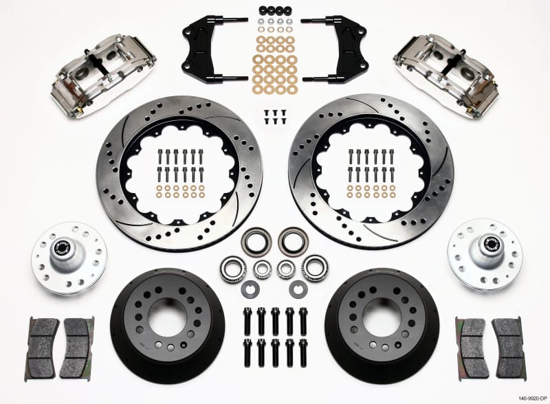 Wilwood — Wilwood Narrow Superlite 6R Front Hub Kit 14.00in Drill Pol WWE ProSpindle
BRAKE KIT