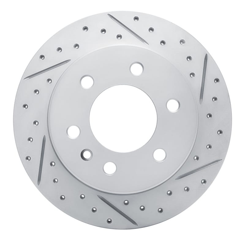 R1 Concepts — R1 19-25 Freightliner Sprinter 2500 Rear Right Drilled & Slotted Geo-Carbon Rotor