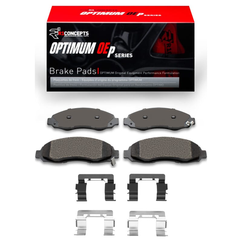 R1 Concepts — R1 03-04 Dodge Dakota 4WD Front Optimum OE Pads & Hardware Kit
R1 Optimum Oe Pads a