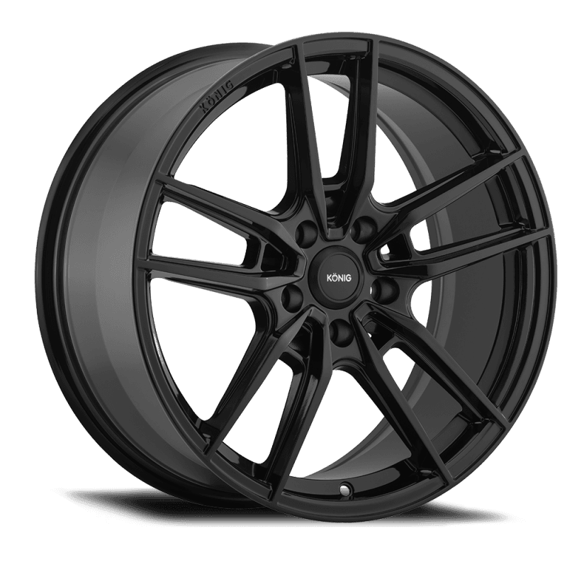 Konig — Konig Myth 16x7.5 5x100 ET43 Gloss Black
