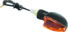 BikeMaster — BikeMaster Ministalk Marker Light V-Shape - Black/Amber