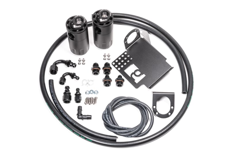 Radium Engineering — Radium Engineering Dual Catch Can Kit S2000 All RHD and 06-09 LHD Fluid Lock
