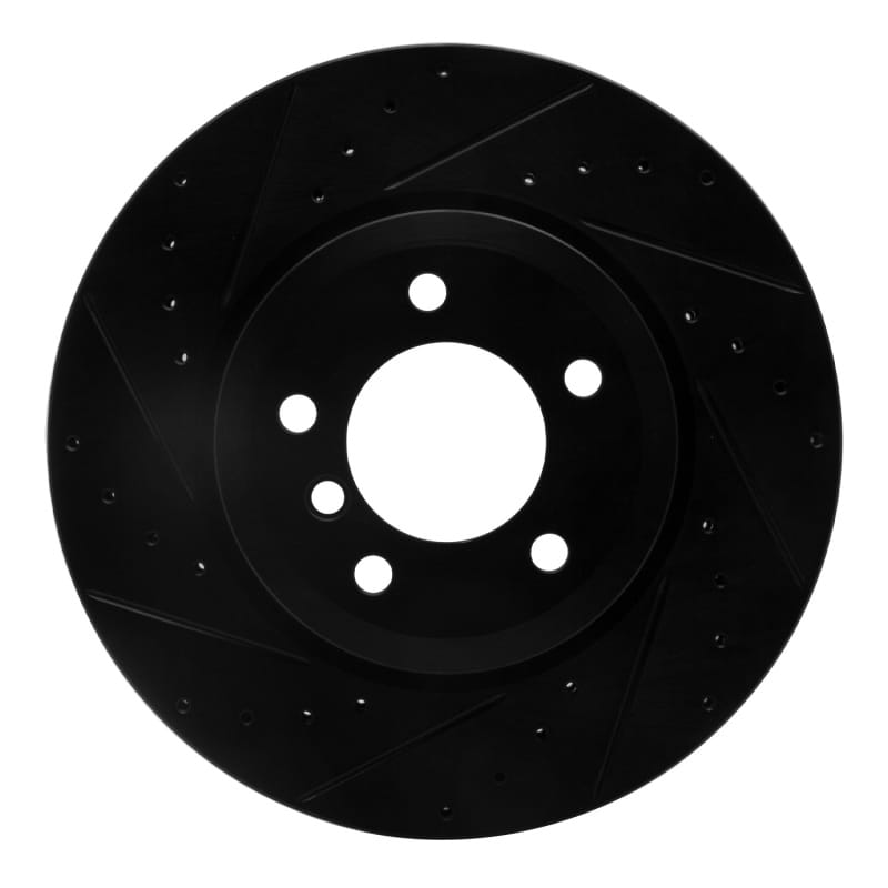R1 Concepts — R1 01-08 BMW 330I Front Left Drilled & Slotted Black Brake Rotor
R1 Brake Rotor Drill