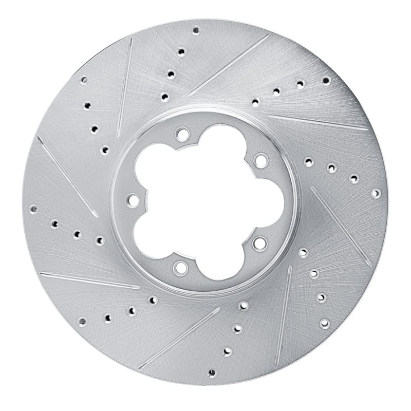 R1 Concepts — R1 20-25 Ford E-Transit Front Left Drilled & Slotted Silver Brake Rotor
R1 Brake Rotor Drill