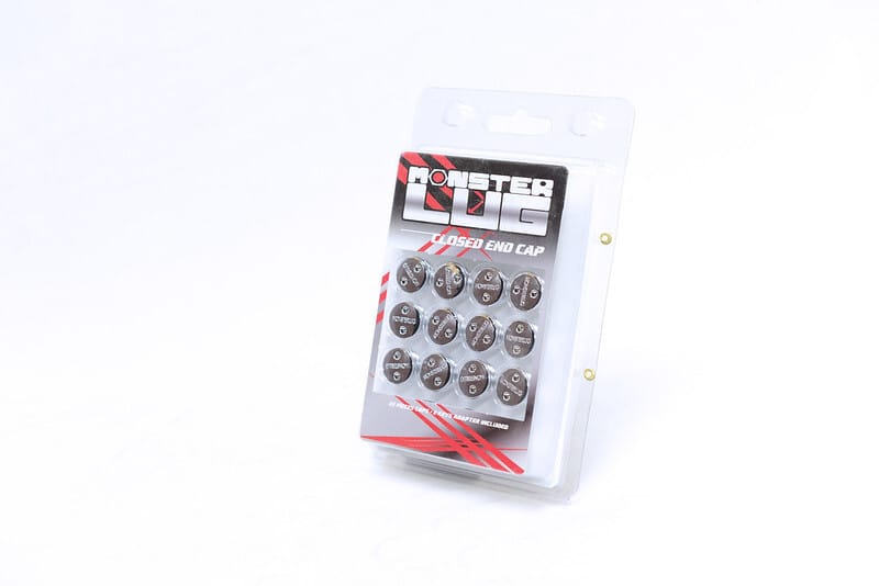 Wheel Mate — Wheel Mate Monster Lug Nut Caps - Yellow 14x1.50