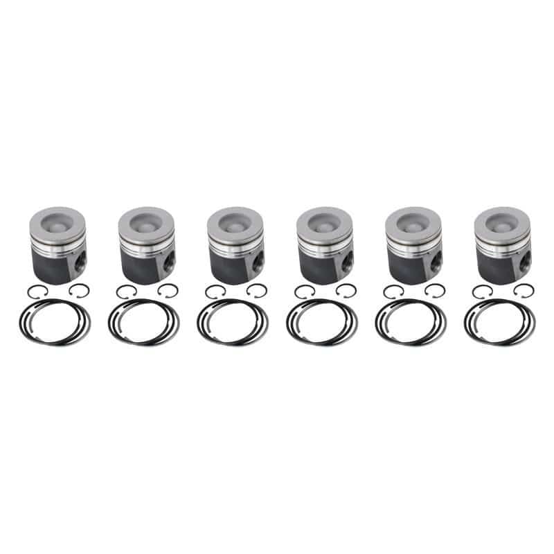 Industrial Injection — Industrial Injection 94-98 Dodge 12V Mahle Piston Standard Size w/ Rings / Wristpins / Clips