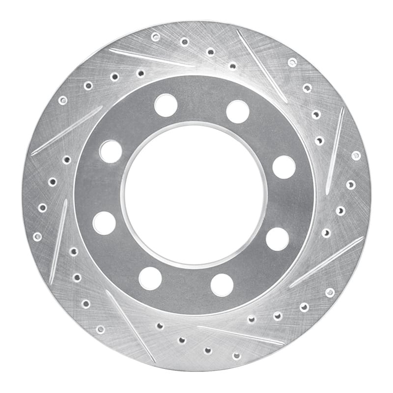 R1 Concepts — R1 89-93 Dodge W350 Front Right Drilled & Slotted Silver Brake Rotor
R1 Brake Rotor Drill