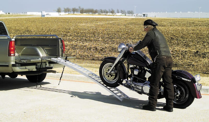 QuadBoss — Arched Single Ramp, 12 in. x 89 in., 750 lbs. Capacity