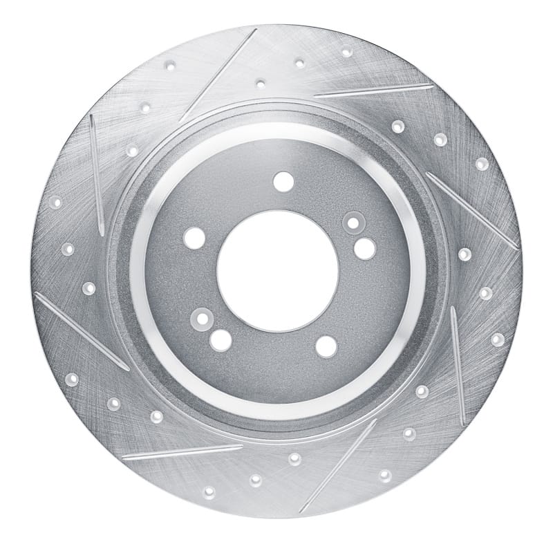R1 Concepts — R1 21-25 Hyundai SONATA Rear Left Drilled & Slotted Silver Brake Rotor
R1 Brake Rotor Drill