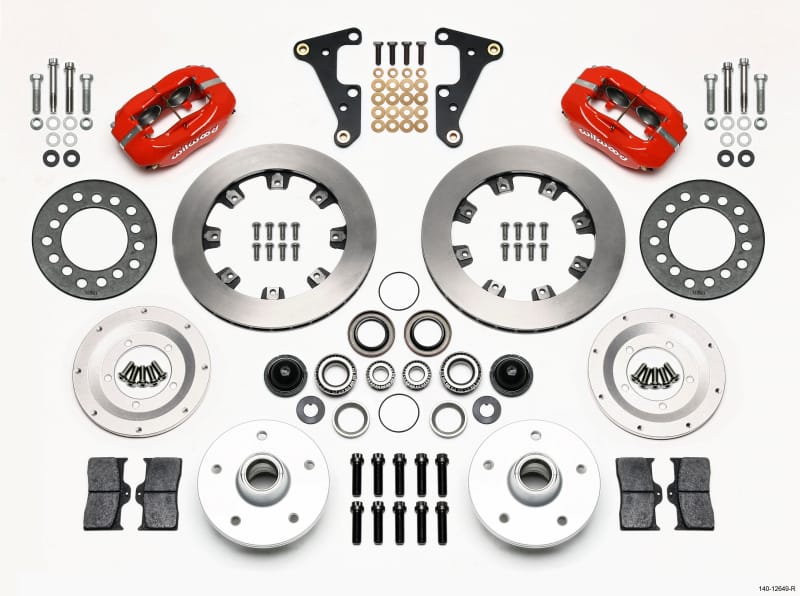 Wilwood — Wilwood Forged Dynalite Front Kit 11.75in Red 41-55 Cadillac
BRAKE KIT