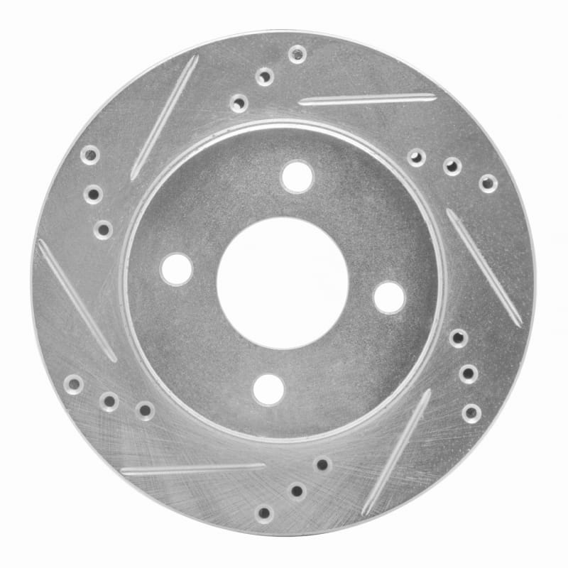 R1 Concepts — R1 95-96 Dodge Neon (USA/Canada) Front Left Drilled & Slotted Silver Brake Rotor
R1 Brake Rotor Drill