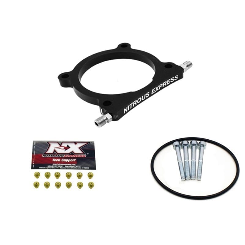 Nitrous Express — Nitrous Express 11-15 Ford Mustang GT 5.0L Coyote Mainline Nitrous Plate Conversion
Injector Plate
N2OPlate