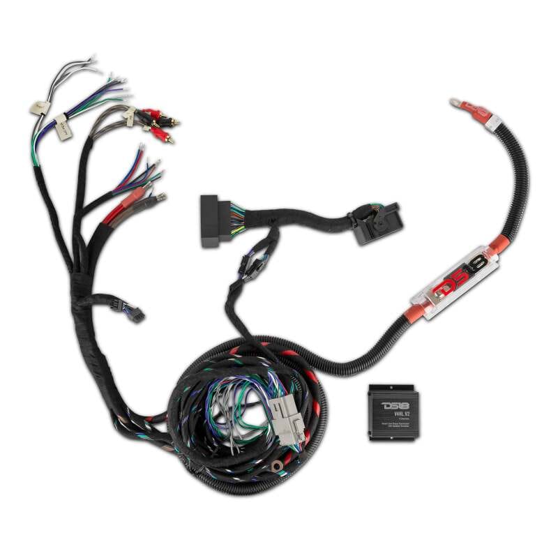 DS18 — DS18 Jeep JL/JLU/JT Harness For JL-SBAR Overhead Soundbar Amplifier & SQBASS Underseat Subwoofer