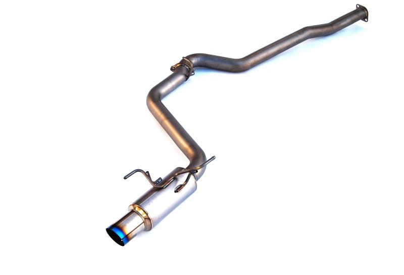 Invidia — Invidia 2015+ WRX/STi 4 Door 80mm Single Outlet Full Titanium Cat-Back Exhaust
