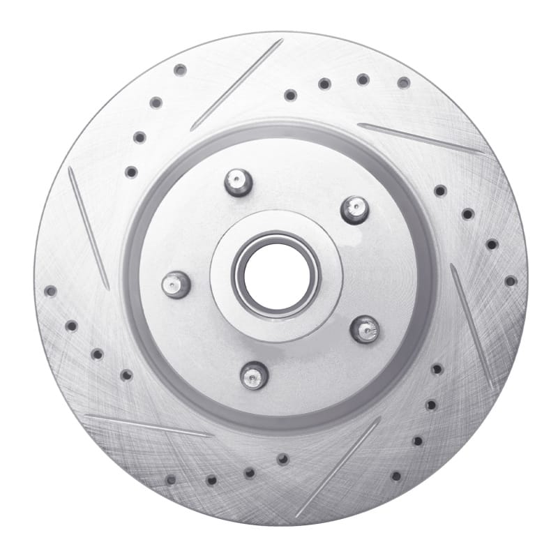 R1 Concepts — R1 1969-1973 Chrysler New Yorker Front Left Drilled & Slotted Silver Brake Rotor
R1 Brake Rotor Drill