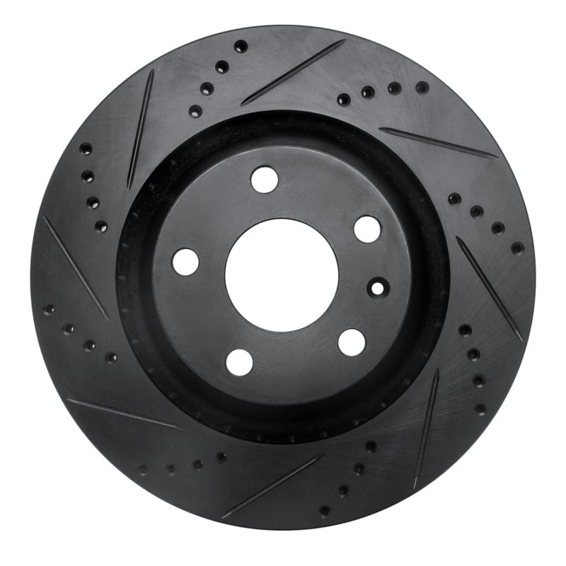 R1 Concepts — R1 08-15 Audi TTS Quattro Rear Left Drilled & Slotted Black Brake Rotor
R1 Brake Rotor Drill