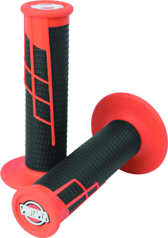 ProTaper — Handlebar Grip - Half Waffle Orange/Black