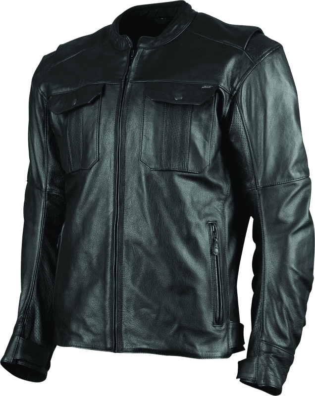 Speed and Strength — Speed and Strength Band of Brothers Leather Jacket Black - Large