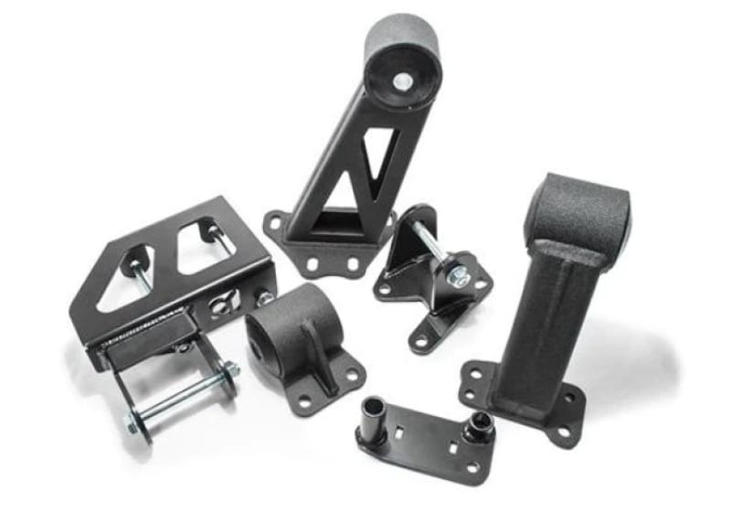 Innovative Mounts — Innovative 94-01 Integra J-Series Black Steel Mounts 85A Bushings