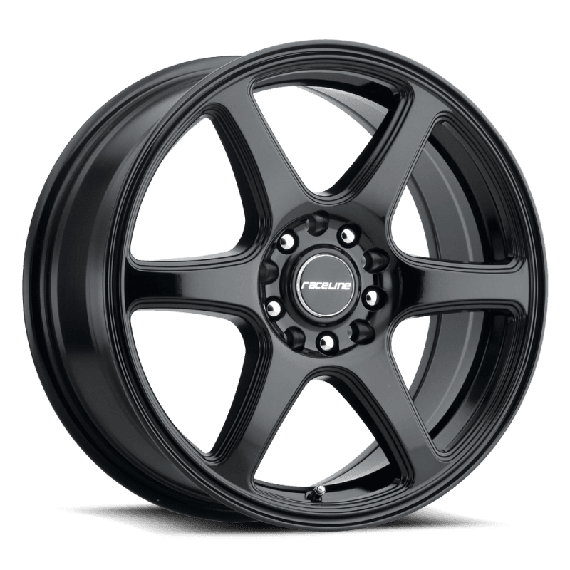 Raceline — Raceline 146B Matrix 18x8in / 5x110/5x114.3 BP / 40mm Offset / 72.62mm Bore - Gloss Black Wheel