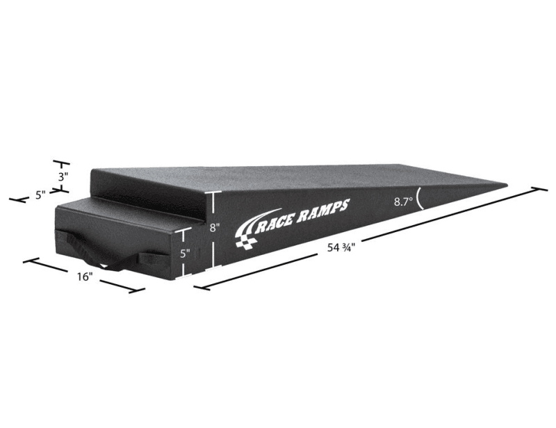 Race Ramps — Race Ramps 8in. Trailer Ramps - 8.7 Degree Approach Angle