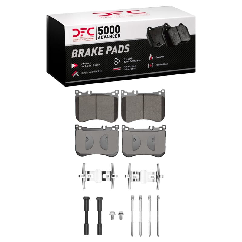 DFC — DFC 13-23 Mercedes-Benz SL400 Front 5000 Advanced Low Metallic Brake Pads and Hardware Kit
DFC Brake Pad Set