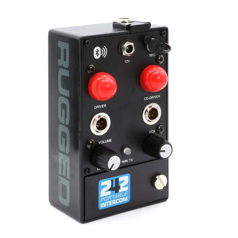 Rugged Radios — Rugged Radios 242 - Portable Intercom with Bluetooth Music