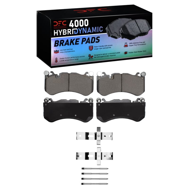 DFC — DFC 07-25 Audi RS7 Front 4000 HybriDynamic Brake Pads and Hardware Kit
DFC Brake Pad Set